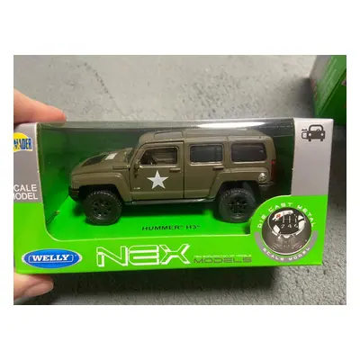 Welly Nové asi 1/34 Hummer H3 Army