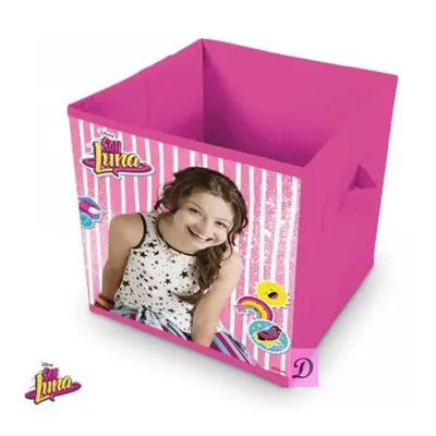 Eli Úložný skládací box Soy Luna růžový 28x28x28