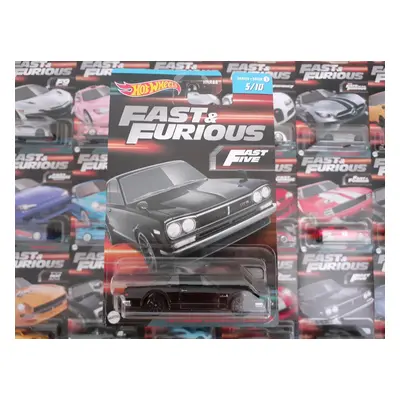 Hot Wheels Longcard - Fast Furious Nissan Skyline H/t 2000 Gt-r