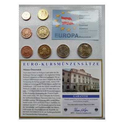 Sada Euro mincí Rakousko 2004