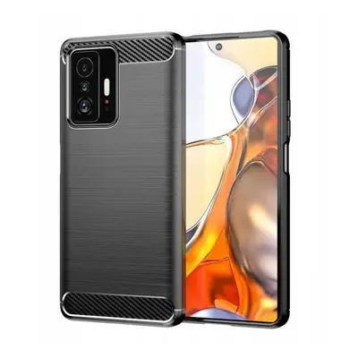 Zesílené černé pouzdro zadní kryt Carbon pro Xiaomi Mi 11T Pro