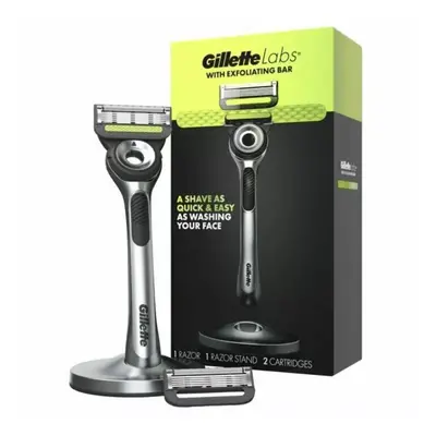 Gillette Labs Strojek 2 Ziletky Stojanek 100% Original