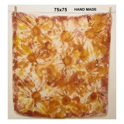 Šátek hedvábí hedvábný silk Nový Hand Made