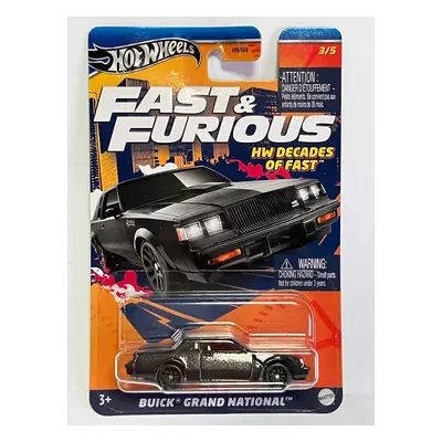 Buick Grand National Hot Wheels Fastfurious Decades of fast 3/5 (E8-x