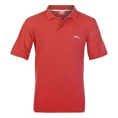 Pánské červené polo tričko Slazenger velikost S