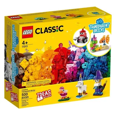 Lego Classic 11013 Průhledné kreativní kostky