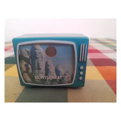 Retro hračka.. Montserrat prohlížecí televize ..made in Spain