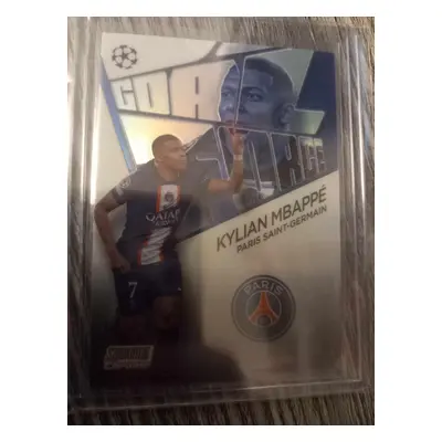 2022-23 Topps Stadium Club Chrome Kylian Mbappe Goal Force Gf-km Psg