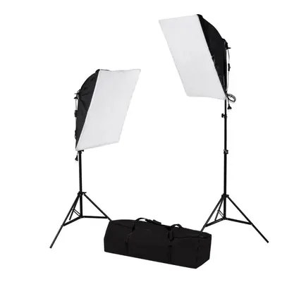 2x Softbox s paticí pro E27 300W 50x70cm kompletní set