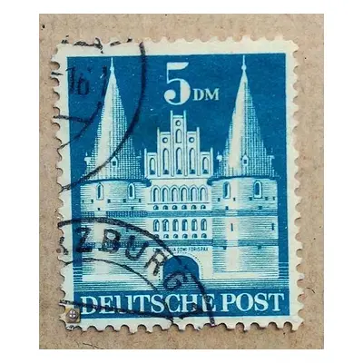 1948 Amerikanische und Britische Zone Mi.100 I 5DM /o