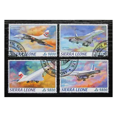 Sierra Leone 2018 Concorde Mi 9669-72 Kat 11 1923