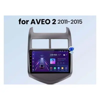 Android 12 autorádio s navi pro Chevrolet Aveo 2 (2011-2015) 2/32 gb