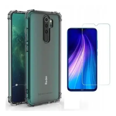 Zesílený protinárazový kryt tvrzené ochranné sklo pro Xiaomi Redmi 9