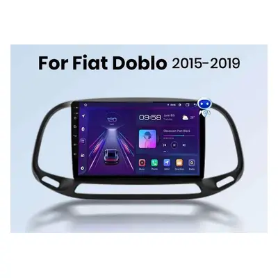 Android 12 autorádio s navi pro Fiat Doblo (2015-2019) 2/32 gb