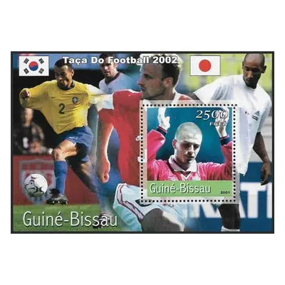 Guinea-bissau 2001 Ms ve fotbale Mi Block 319 Kat 12 P111