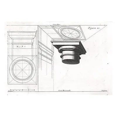 Architektura 21. mědiryt 1708