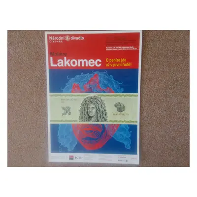 Plakát Lakomec rok 2004 30 cm x 42 cm