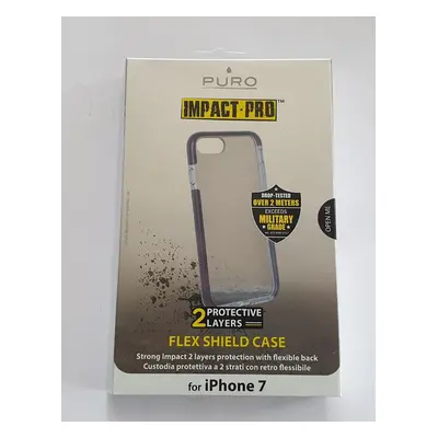 Puro zadní kryt Impact Pro Flex Shield pro Apple iPhone 7 modrá