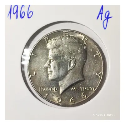 Kennedy Half Dollar 1966 b.z. silver