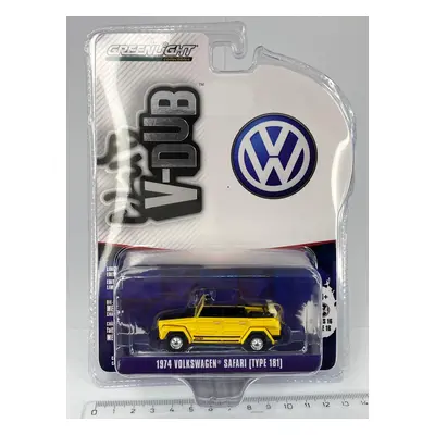 1974 Volkswagen Type 181 Safari - Greenlight 1/64 (M51-35)