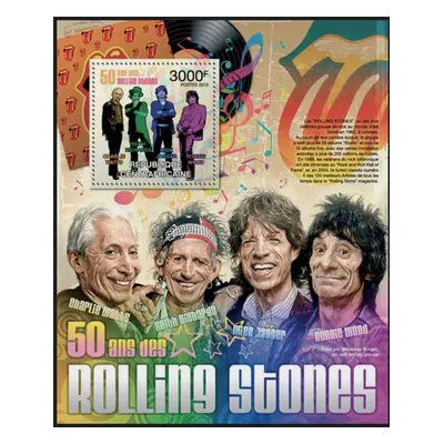 Sar 2012 The Rolling Stones Mi Block 966 Kat 14 R270