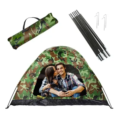 Turistický stan camo pro 2 osoby