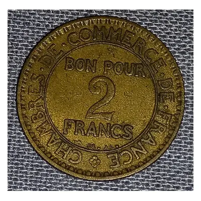 2 francs 1924 Francie