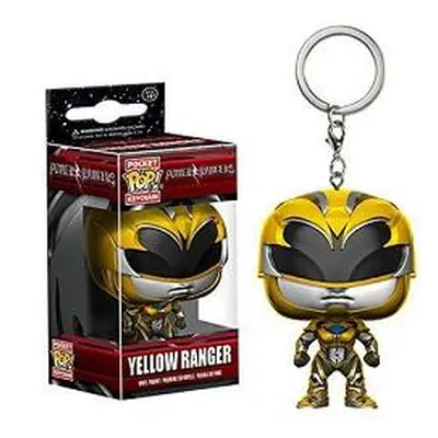 Yellow Ranger pop Přívěsek na klíče