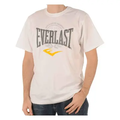 Pánské bílé tričko Everlast velikost L