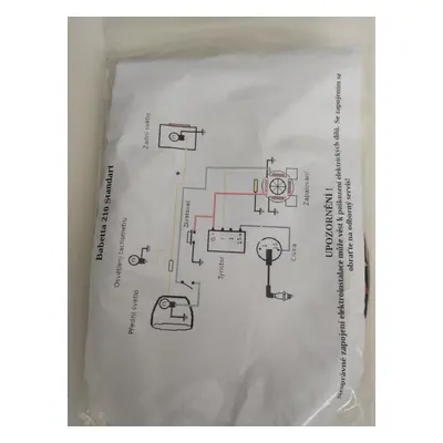 Elektroinstalace Babetta 210 - standart