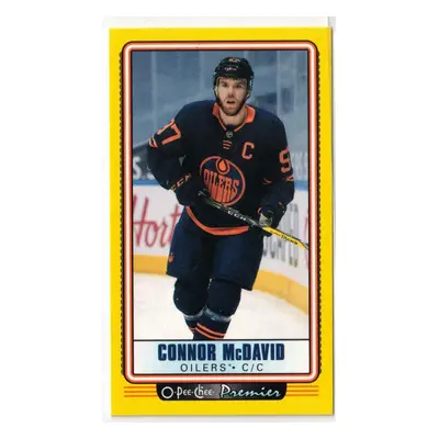 Connor Mcdavid - 2021-22 O-pee-chee P-1 - Tallboys Yellow Border