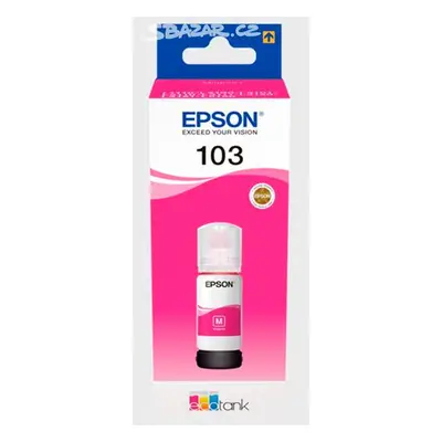 Epson 103 Magenta purpurová červená originál nové zabalené