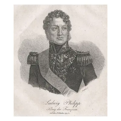 Ludvík Filip Král Medau mědiryt (1835)