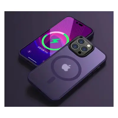 Ochranný kryt Magsafe iPhone 15 Dark Purple