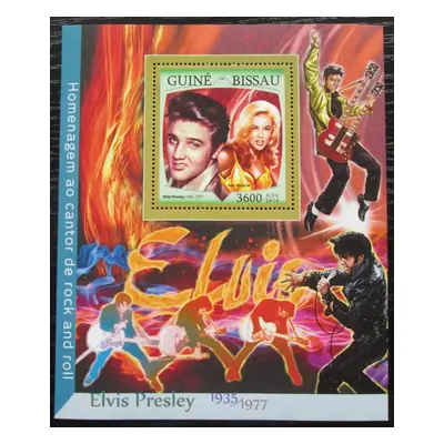 Guinea-bissau 2016 Elvis Presley Mi Block 1499 Kat 13.50 2254