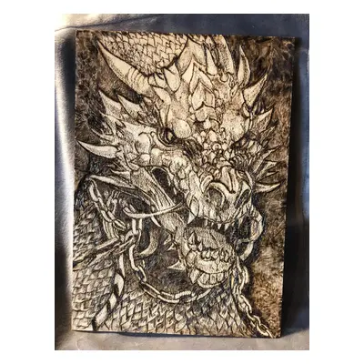 Pyrografie Obraz Fantasy 3