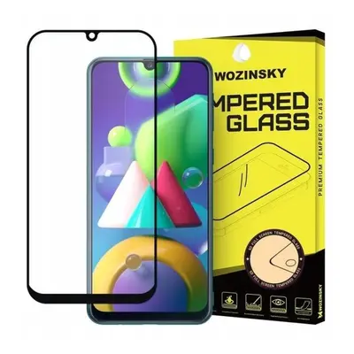 Celoplošné ochranné tvrzené sklo 5D černý rámeček Samsung Galaxy A40