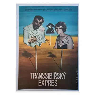 Transsibiřský Expres - Filmový Plakát A3 - Dimitrij Kadrnožka