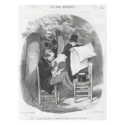 Daumier Burgeois litografie 1867