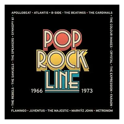 Cd Various Artists - Pop rock line 1966 - 1973 2cd