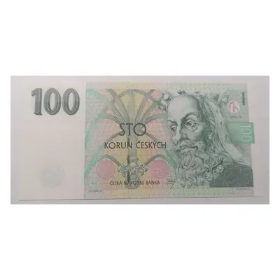 100 Kč 1997 série G 44 stav Unc