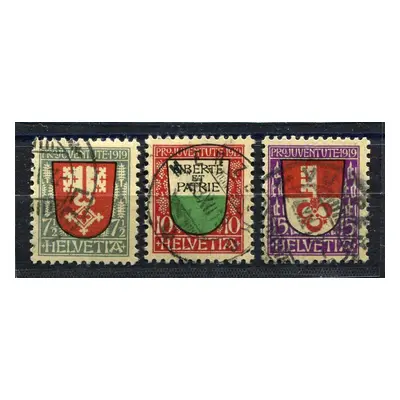 Švýcarsko - Schweiz - 1919 - Pro Juventute - Minr. 149/151