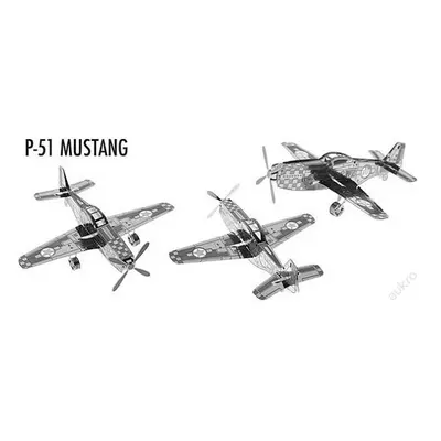 Nano 3D puzzle P-51 Mustang nejlepší dárek 7