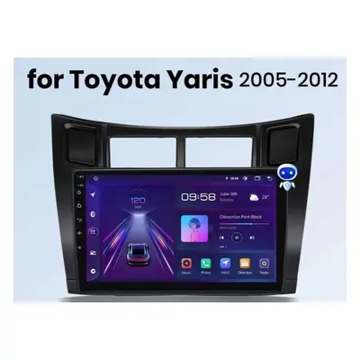 Android 12 autorádio s Carplay pro Toyota Yaris (2005-2012) 1/32 gb