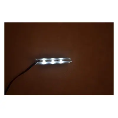 Led podsvícení skleněných polic 1x klip - set - (6498M)