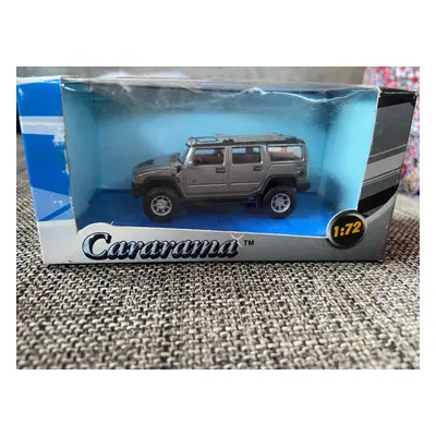 Cararama/hongwell 1/72 Hummer H2 Stříbrný