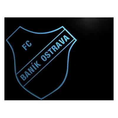 Baník Ostrava - neonová Led cedule