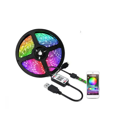 Rgb Led Pásek 3M Smart Led Strips Lights Ovládaný Přes Aplikaci