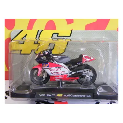 V. Rossi - Aprilia Rsw 250 46 - World Championship 1998 - Altaya 118