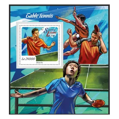 Sierra Leone 2015 Stolní tenis Mi Block 877 Kat 11 R219